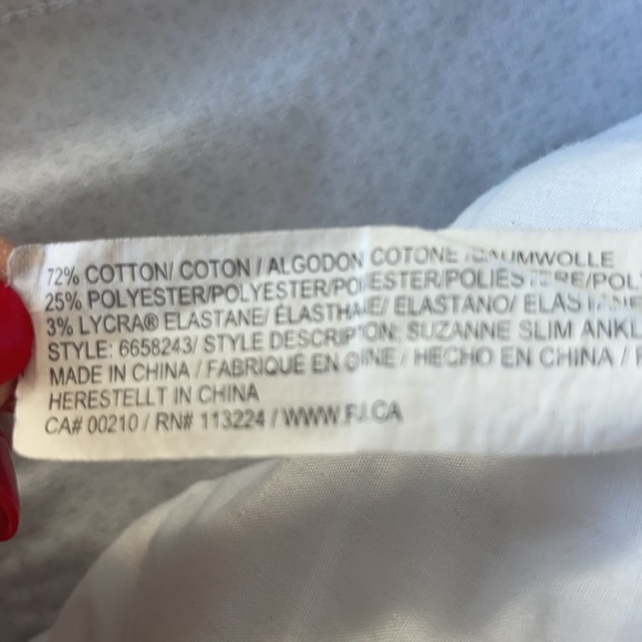 FDJ FRENCH DESIGN JEANS  WHITE & BLACK 16 - Picture 9 of 10